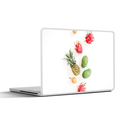 Produktbild von MuchoWow® Laptop Aufkleber Sticker Cover Obst - Tropisch - Ananas 40x30 cm - Laptop Dekoration - Selbstklebend