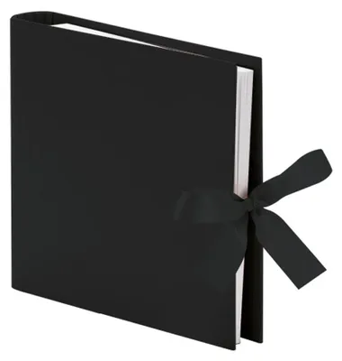 Produktbild von RÖSSLER Fotoringbuch schwarz