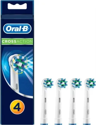 Obrázek produktu pro Oral-B EB50-4, 4 kusů, Bílá, Oral-B Cross Action