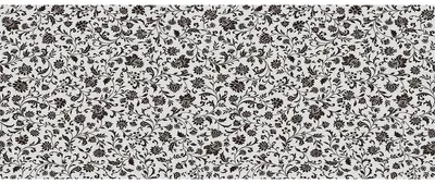 Produktbild von Sichtschutzfolie – SCHWARZE BLUMEN – Aufkleber für Fenster und Duschtüren – 40 x 100 cm