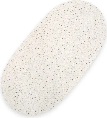 Obrázek produktu pro Bavlněné prostěradlo, měkké a Oeko-Tex, 75 x 35 cm, zlaté hvězdy