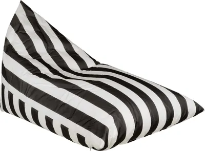 Image de In the Mood Coussin de jardin Rissy - 140x95x95 cm - Polyester - Noir