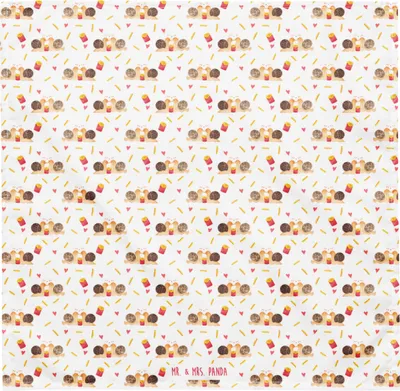 Produktbild von Mr. & Mrs. Panda Halstuch Schnecken Liebe M - Weiß - Geschenk, Zufrieden, Verliebt, Haarband, Paar, Bandana, Foulard, Freundin, Schweißband, Pärchen, glücklich, Kopftuch