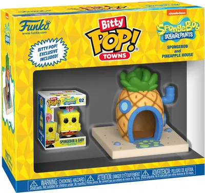 Produktbild von Spongebob and Pineapple House Bitty Pop! Town Funko