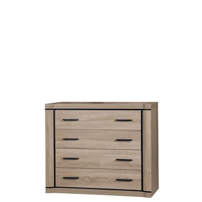 Immagine prodotto di Cassettiera ARIKA – larghezza 107 cm, rovere sonoma