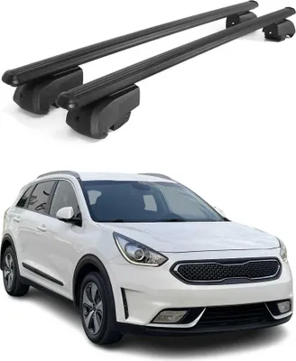 Obrázok produktu pre Strešné nosiče priečne pre Kia Niro 2017-2021 hliník čierny ABE
