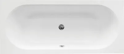 Produktbild von Aqua For You | Besco Rechteckige Badewanne - 150 x 75 Cm - Antibakterielle Beschichtung - Acrylwanne - Mit Siphon Und Füßen