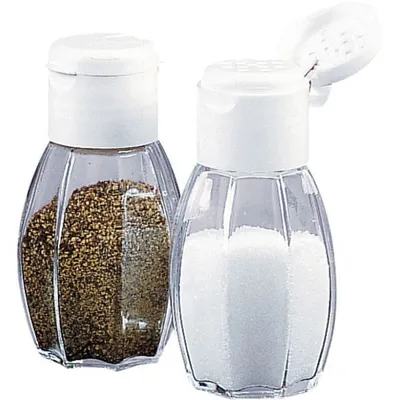 Produktbild von FACKELMANN Ersatzglas 2-tlg. Salz, Pfeffer, Höhe: 75 mm