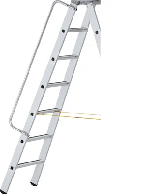 Produktbild von Zarges Handlauf 1,27m Länge