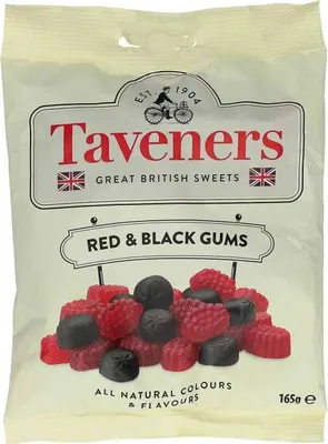 Produktbild von Taveners Red & Black Gums 165g