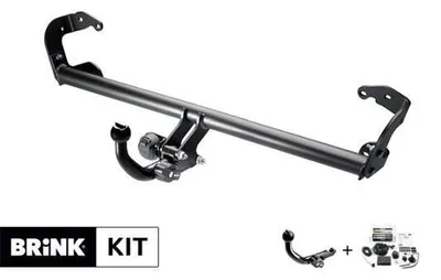 Produktbild von BRINK 552846 Anhängerkupplung für VW up! Schrägheck (121, 122, BL1, BL2) für SKODA Citigo Schrägheck für SEAT Mii (KF1)