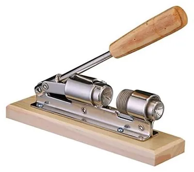 Image de Solidchoice - Casse-noix nostalgique avec levier et design en acier inoxydable