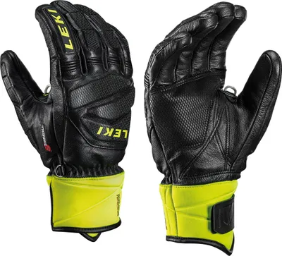 Produktbild von Leki Worldcup Race Downhill S Farbe: schwarz-ice lemon / Größe: 10.5