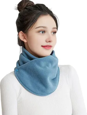 Produktbild von Winterlicher Halswärmer, winddichter Fleece-Halswärmer für Damen und Herren, weiche, warme Sturmhaube mit Gesichtspolsterung für kaltes Wetter