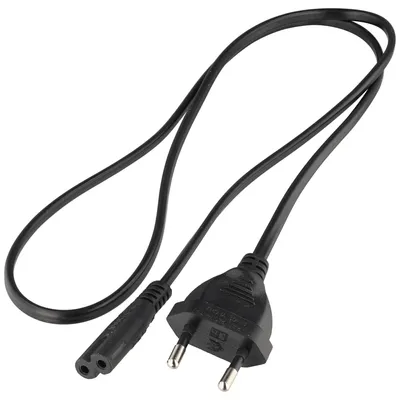Immagine prodotto di Cavo di collegamento Euro, spina Euro tipo C, CEE 7/16 a presa apparecchio C7, nero, 3 metri