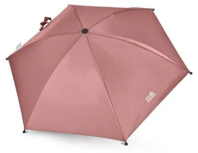 Produktbild von Lorelli UMBRELLA Kinderwagen-Sonnenschirm UVFP 50+/UV50+ – universal Halterung, verstellbar, Ø 67–68 cm, Höhe 68 cm, leicht 0,4 kg