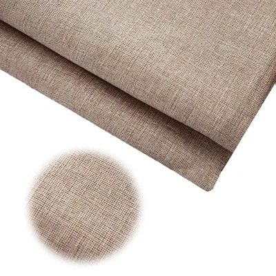 Image de Tissu en lin au mètre, idéal pour les revêtements de meubles et les projets de bricolage
