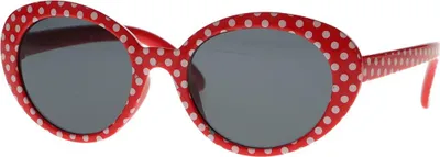 Image de Spectrum Lunettes de soleil à pois rouges Verres fumés Enfants Filles