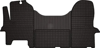 Obrázek produktu pro Gumové autokoberce pro na míru pro Iveco Daily III (1999-2006, doručení) černé, sada 3 ks, s úchyty