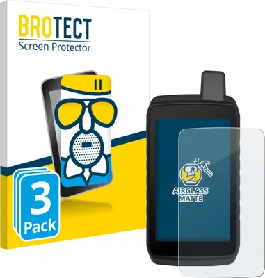 Produktbild von 3x BROTECT Entspiegelungs Schutzglas für Garmin Montana 710 Schutzfolie Panzer Folie Glas Display Schutz matt