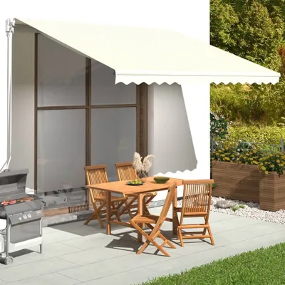 Obrázek produktu pro Krycí plachta markýzy The Living Store Cream 4x3,5 m