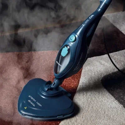 Immagine prodotto di Ariete 00P416406AR0, mop a vapore, 0,35 l, blu, comando a rotazione, 5 m, CE