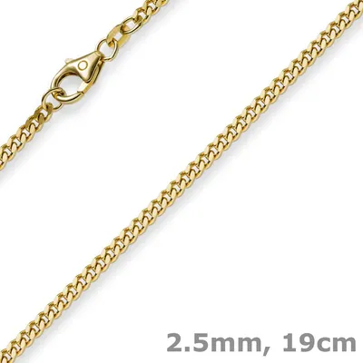 Panzerarmband-750-Gelbgold-19cm