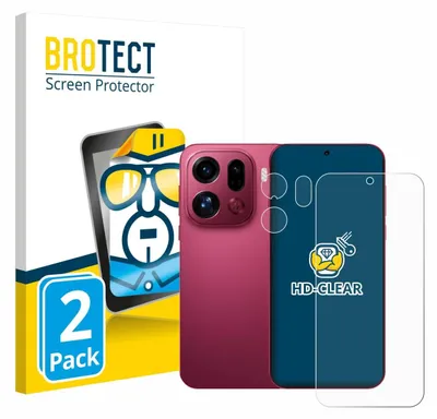 Product packaging for screen protectors, featuring a stylized illustration of a phone and the product itself.