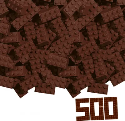 Produktbild von Androni 104114548 - Blox 500 braune 8er Steine lose