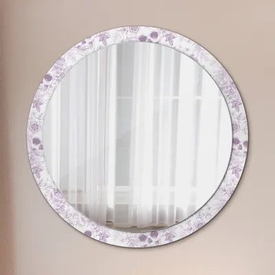Produktbild von Spiegel - Mirror zum Wandspiegel Schlafzimmer – Schminkspiegel- Totenköpfe- Ø100cm