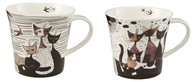 Produktbild von 2er Set Rosina Wachtmeister Becher ARTE GRAFICA SET 1 Porzellan Goebel