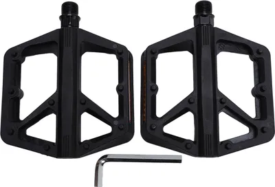 Productafbeelding van Fietspedalen, nylon, antislip, afgedichte, lichte, platte pedalen voor mountainbikes