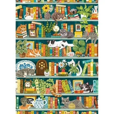 Immagine prodotto di COBBLE HILL Puzzle Perfect Cathouse 1000 Teile