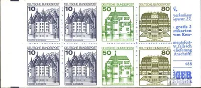 Produktbild von Briefmarken BRD (BR.Deutschland) 1982 Mi MH24c (kompl.Ausg.) postfrisch Burgen und Schlösser