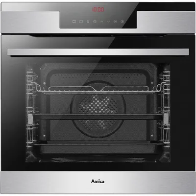 Image de Four encastrable - Pyrolyse + Hydro clean - AMICA - ED57521OPX - Inox - Porte froide - 77 L - 59,5 x 59,5 x 59,5 cm