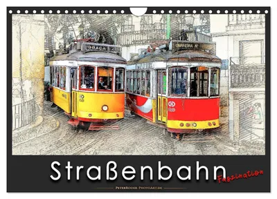 Produktbild von Straßenbahn Faszination (Wandkalender 2027 DIN A4 quer), CALVENDO Monatskalender
