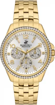 Produktbild von Damenarmbanduhr BEVERLY HILLS BP3572C.130 in Gold für ein modisches Geschenk.