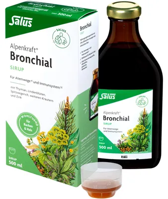 Image de Sirop pour les bronches Salus Alpenkraft 500 ml