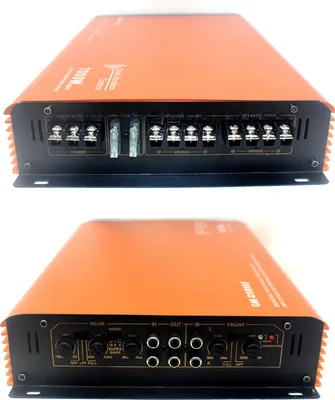 Obrázek produktu pro 4kanálový zesilovač pro autorádia, 7800 W, stereofonní výkon třídy D, 4cestný vysoce výkonný zesilovač. Hliníková slitina