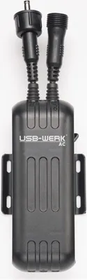 Obrázok produktu pre Busch & Müller USB-Werk AC mobilná nabíjačka cez dynamo rozbočovač