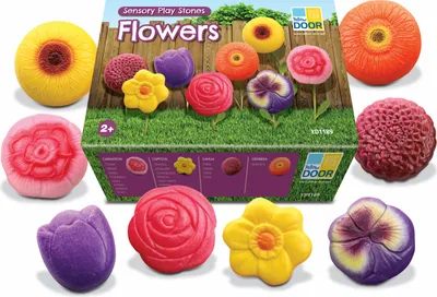 Imagen del producto de Piedras sensoriales: Flores