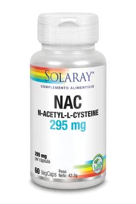 Immagine prodotto di Solaray Nac 295 Mg 60 Capsule