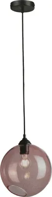 Produktbild von Brilliant Pendelleuchte Viviana Glas/Hellrosa Ø25cm max. 60W E27 kürzbar