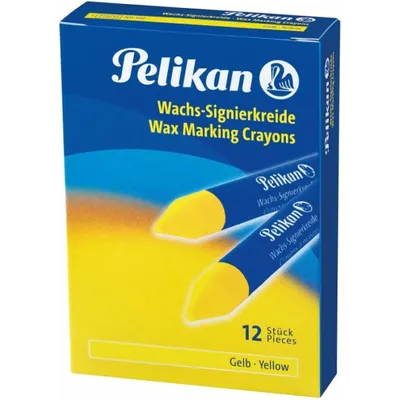 Produktbild von Pelikan Wachs-Signierkreide 772/12 gelb