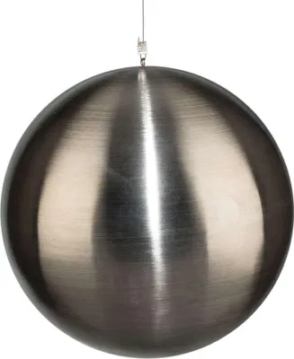 Produktbild von EDELSTAHL-KUGEL HÄNGER gebürstet ca.15cm mit Aufhängung.