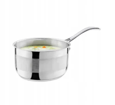 Image de Casserole en acier avec poignée 1,2l
