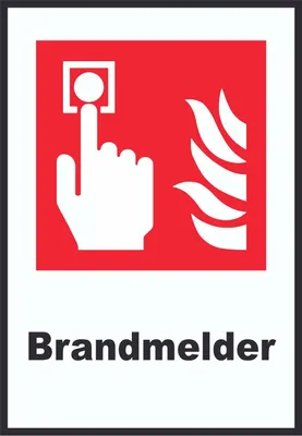 Produktbild von Brandmelder Schild A1 (594x841mm)