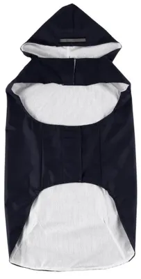 Obrázek produktu pro Pláštěnka pro psy, nepromokavá, reflexní, černá, 4XL