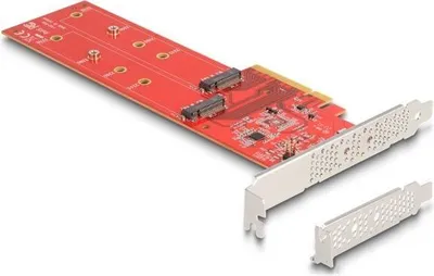 Imagen del producto de Delock - Adaptador de interfaz - M.2 - Tarjeta M.2 NVMe - Perfil bajo - PCIe 4.0 x8