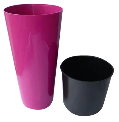 Zdjęcie produktu dla Prosperplast J.A.D. TOOLS Sadzarka "TUBUS Slime", DTUS 200S, fuksja, średnica 200 mm